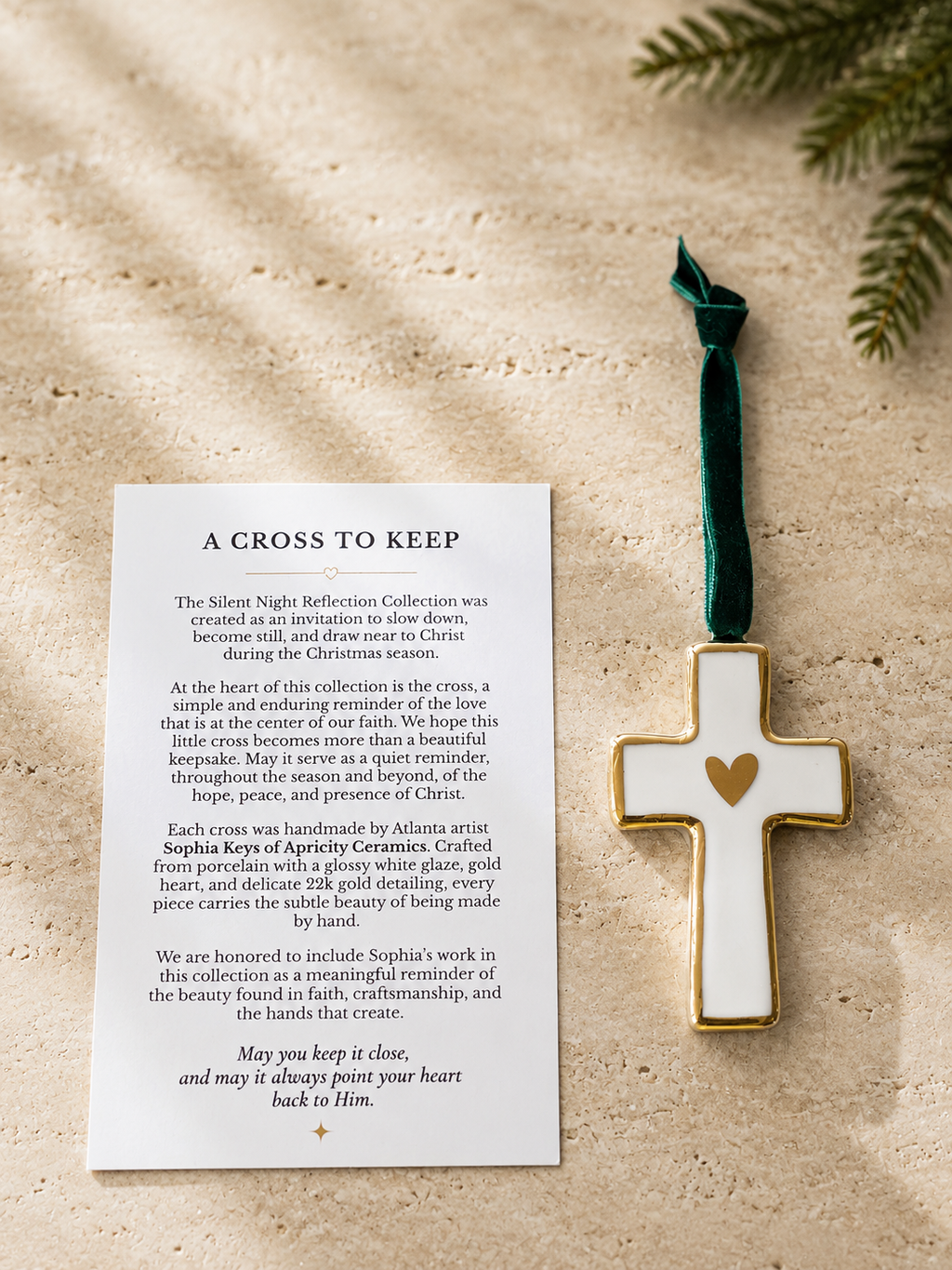 Silent Night Christmas Reflection Gift Box | Limited Edition