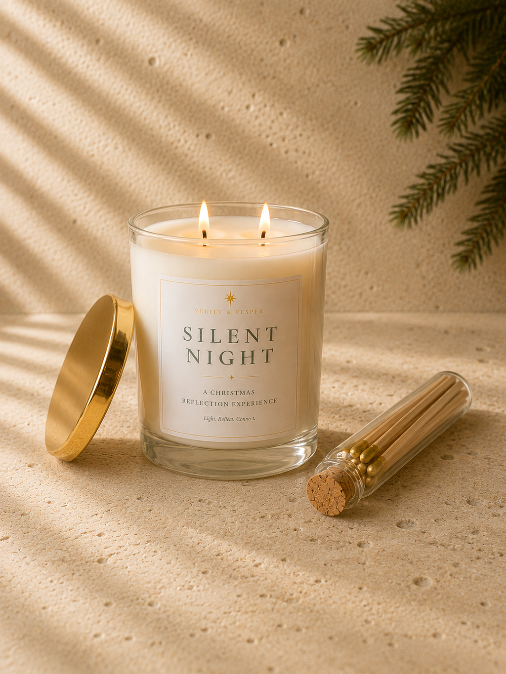Silent Night Christmas Reflection Gift Box | Limited Edition